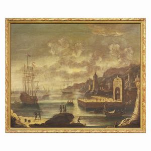 Scuola dell'Italia meridionale, sec. XVIII  - Asta ARCADE | Dipinti dal XV al XVIII secolo - Associazione Nazionale - Case d'Asta italiane