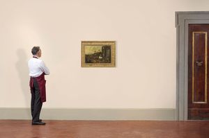 Artista Bambocciante, sec. XVIII  - Asta ARCADE | Dipinti dal XV al XVIII secolo - Associazione Nazionale - Case d'Asta italiane