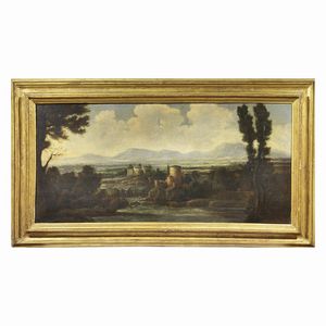 Scuola romana, sec. XVII  - Asta ARCADE | Dipinti dal XV al XVIII secolo - Associazione Nazionale - Case d'Asta italiane