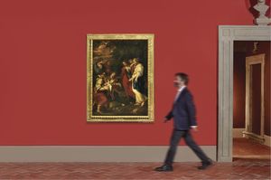 Scuola romana, fine sec. XVII-inizi sec. XVIII  - Asta ARCADE | Dipinti dal XV al XVIII secolo - Associazione Nazionale - Case d'Asta italiane