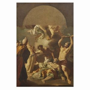 Scuola napoletana, sec. XVIII  - Asta ARCADE | Dipinti dal XV al XVIII secolo - Associazione Nazionale - Case d'Asta italiane