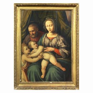 Scuola toscana, sec. XVI  - Asta ARCADE | Dipinti dal XV al XVIII secolo - Associazione Nazionale - Case d'Asta italiane