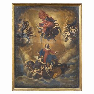 Scuola veneta, sec. XVIII  - Asta ARCADE | Dipinti dal XV al XVIII secolo - Associazione Nazionale - Case d'Asta italiane