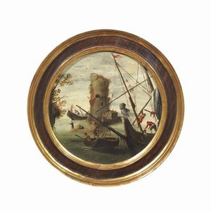 Scuola romana, sec. XVII  - Asta ARCADE | Dipinti dal XV al XVIII secolo - Associazione Nazionale - Case d'Asta italiane