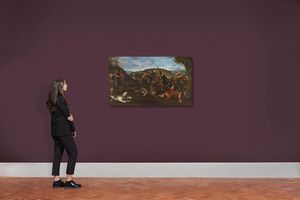 Scuola romana, sec. XVII  - Asta ARCADE | Dipinti dal XV al XVIII secolo - Associazione Nazionale - Case d'Asta italiane