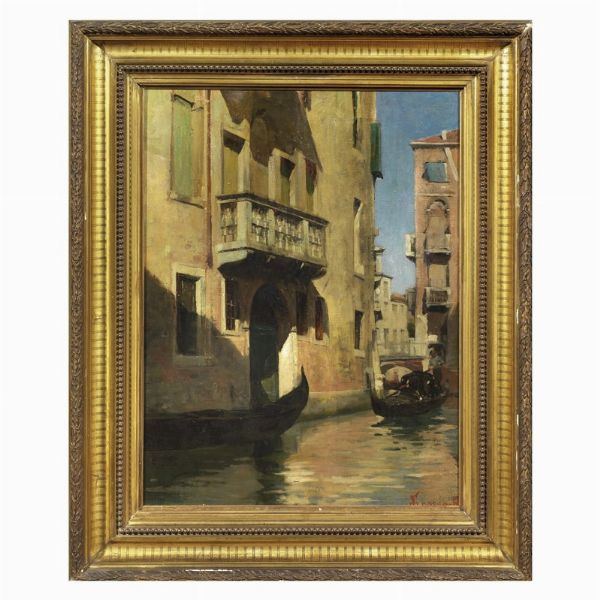 Grosso Giacomo : Giacomo Grosso  - Asta ARCADE | Dipinti del XIX e XX secolo - Associazione Nazionale - Case d'Asta italiane