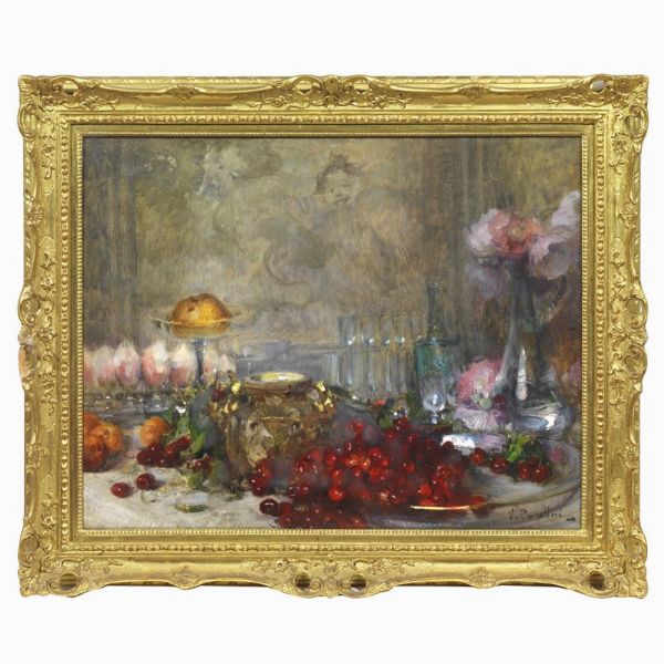 Cavalleri Vittorio : Vittorio Cavalleri  - Asta ARCADE | Dipinti del XIX e XX secolo - Associazione Nazionale - Case d'Asta italiane