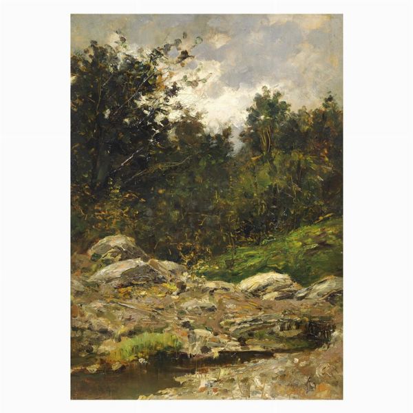 DELLEANI LORENZO : Lorenzo Delleani  - Asta ARCADE | Dipinti del XIX e XX secolo - Associazione Nazionale - Case d'Asta italiane