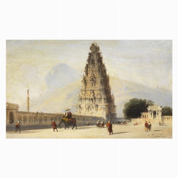 Carlo Bossoli  - Asta ARCADE | Dipinti del XIX e XX secolo - Associazione Nazionale - Case d'Asta italiane