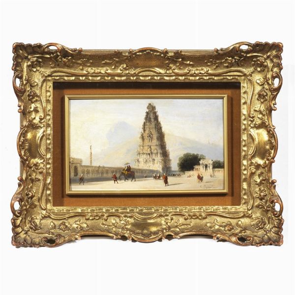 Carlo Bossoli  - Asta ARCADE | Dipinti del XIX e XX secolo - Associazione Nazionale - Case d'Asta italiane