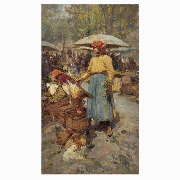 LUPO ALESSANDRO : Alessandro Lupo  - Asta ARCADE | Dipinti del XIX e XX secolo - Associazione Nazionale - Case d'Asta italiane