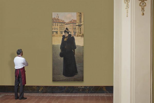 Grosso Giacomo : Giacomo Grosso  - Asta ARCADE | Dipinti del XIX e XX secolo - Associazione Nazionale - Case d'Asta italiane