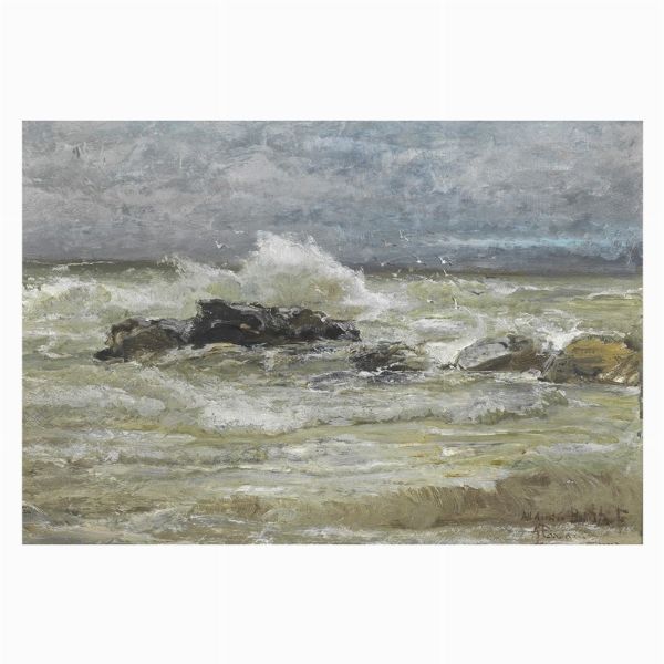 MARIANI PONPEO : Pompeo Mariani  - Asta ARCADE | Dipinti del XIX e XX secolo - Associazione Nazionale - Case d'Asta italiane