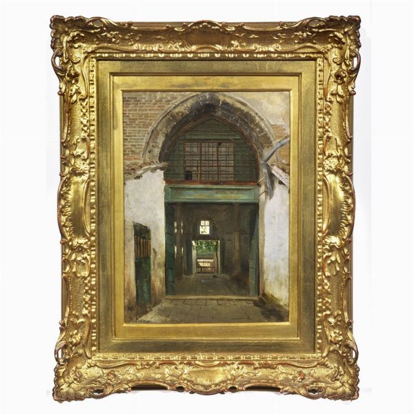 Pasini Alberto : Alberto Pasini  - Asta ARCADE | Dipinti del XIX e XX secolo - Associazione Nazionale - Case d'Asta italiane