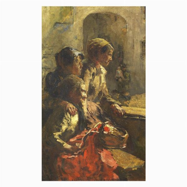 FERAGUTTI VISCONTI ADOLFO : Adolfo Feragutti Visconti  - Asta ARCADE | Dipinti del XIX e XX secolo - Associazione Nazionale - Case d'Asta italiane