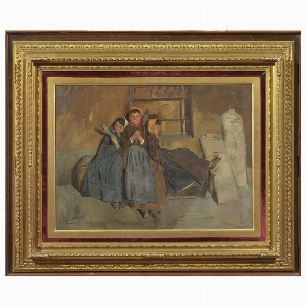 CANNICCI NICOLO' : Niccol� Cannicci  - Asta ARCADE | Dipinti del XIX e XX secolo - Associazione Nazionale - Case d'Asta italiane