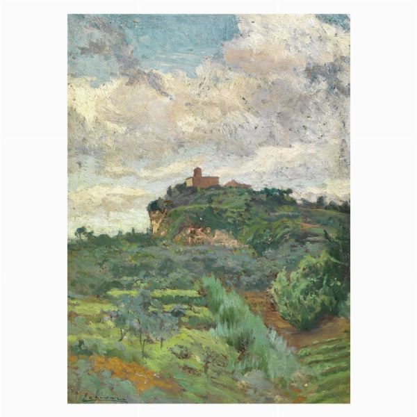 CECCONI EUGENIO : Eugenio Cecconi  - Asta ARCADE | Dipinti del XIX e XX secolo - Associazione Nazionale - Case d'Asta italiane