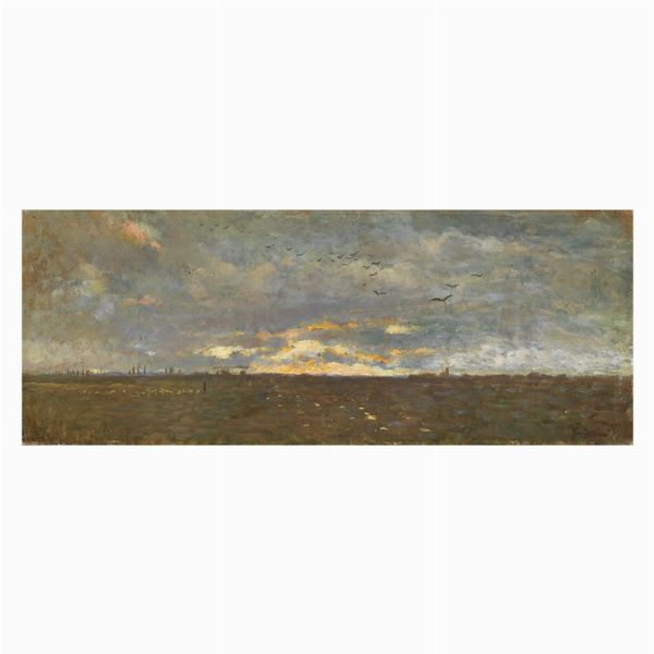 GIOLI FRANCESCO : Francesco Gioli  - Asta ARCADE | Dipinti del XIX e XX secolo - Associazione Nazionale - Case d'Asta italiane