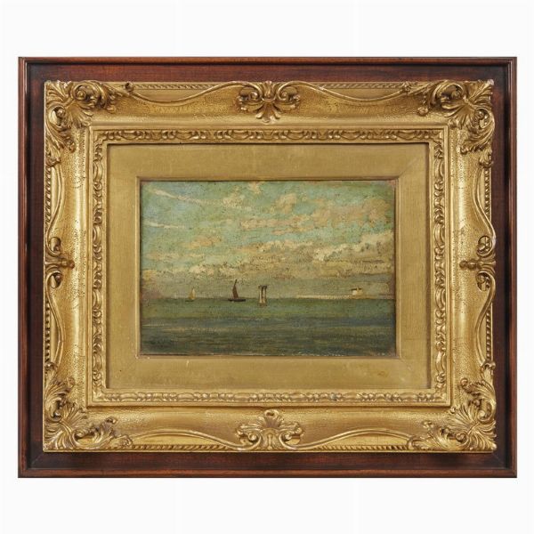 CIARDI GUGLIELMO : Guglielmo Ciardi  - Asta ARCADE | Dipinti del XIX e XX secolo - Associazione Nazionale - Case d'Asta italiane