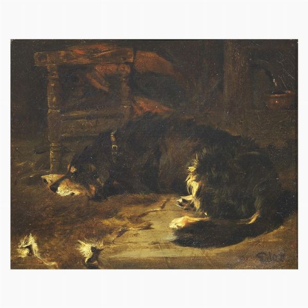 PALIZZI GIUSEPPE : Giuseppe Palizzi  - Asta ARCADE | Dipinti del XIX e XX secolo - Associazione Nazionale - Case d'Asta italiane