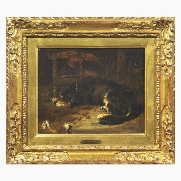 PALIZZI GIUSEPPE : Giuseppe Palizzi  - Asta ARCADE | Dipinti del XIX e XX secolo - Associazione Nazionale - Case d'Asta italiane