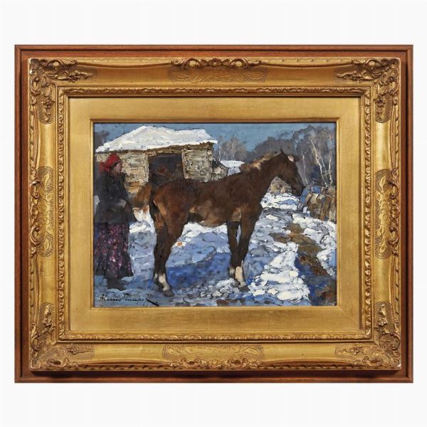 ISSUPOFF ALESSIO : Alessio Issupoff  - Asta ARCADE | Dipinti del XIX e XX secolo - Associazione Nazionale - Case d'Asta italiane