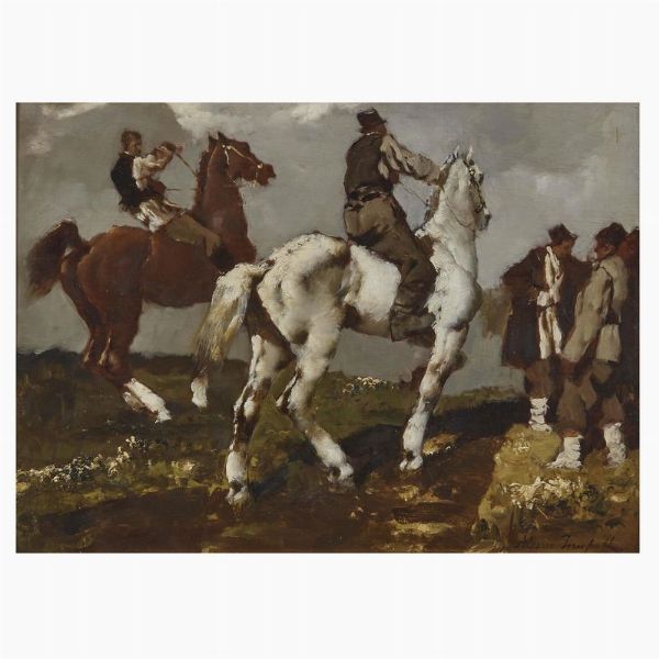 ISSUPOFF ALESSIO : Alessio Issupoff  - Asta ARCADE | Dipinti del XIX e XX secolo - Associazione Nazionale - Case d'Asta italiane