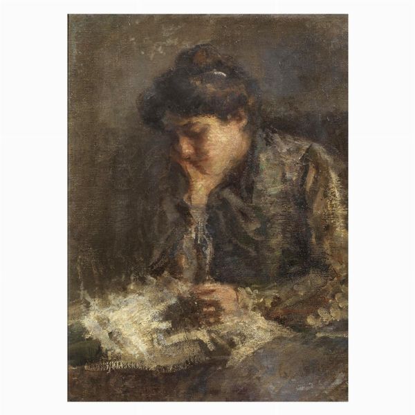 GOLA EMILIO : Emilio Gola  - Asta ARCADE | Dipinti del XIX e XX secolo - Associazione Nazionale - Case d'Asta italiane