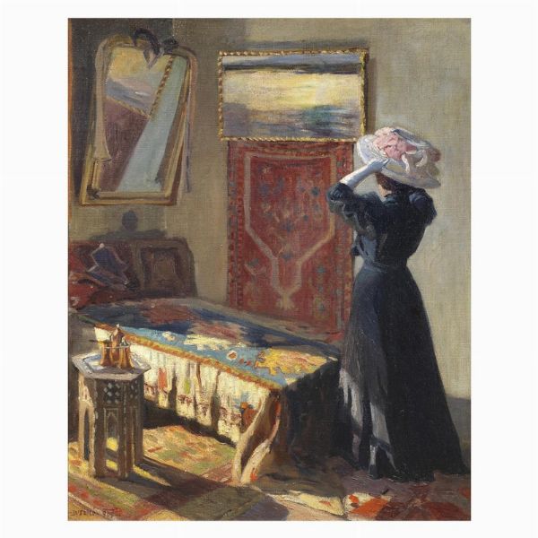 Bela Juszko  - Asta ARCADE | Dipinti del XIX e XX secolo - Associazione Nazionale - Case d'Asta italiane