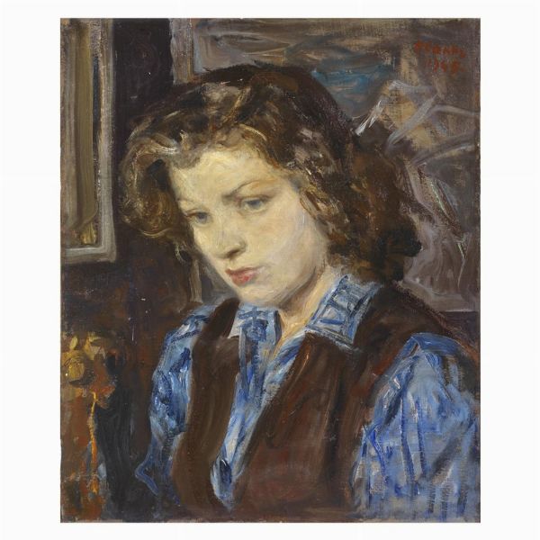 CONTI PRIMO : Primo Conti  - Asta ARCADE | Dipinti del XIX e XX secolo - Associazione Nazionale - Case d'Asta italiane