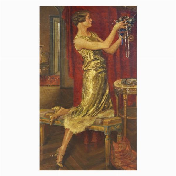 Gariazzo Pier Antonio : Pier Antonio Gariazzo  - Asta ARCADE | Dipinti del XIX e XX secolo - Associazione Nazionale - Case d'Asta italiane