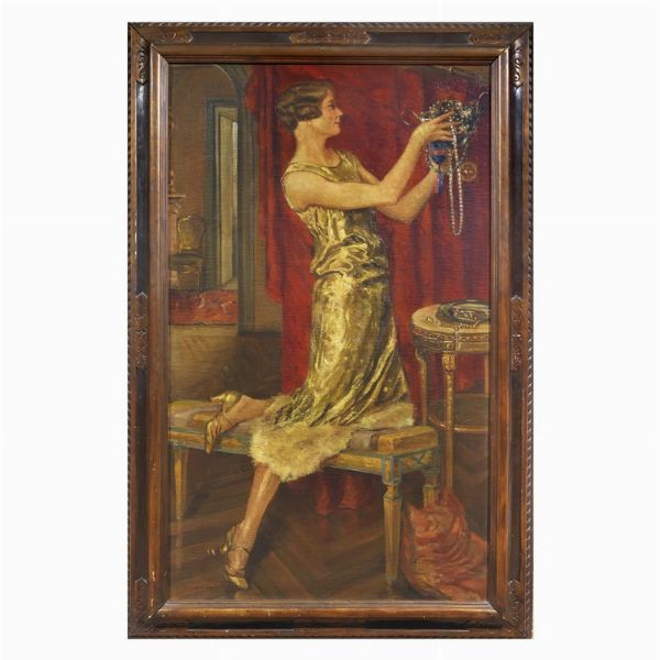 Gariazzo Pier Antonio : Pier Antonio Gariazzo  - Asta ARCADE | Dipinti del XIX e XX secolo - Associazione Nazionale - Case d'Asta italiane