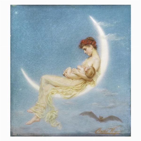 Charles Vigor  - Asta ARCADE | Dipinti del XIX e XX secolo - Associazione Nazionale - Case d'Asta italiane