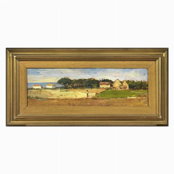 BARTOLENA GIOVANNI : Giovanni Bartolena  - Asta ARCADE | Dipinti del XIX e XX secolo - Associazione Nazionale - Case d'Asta italiane