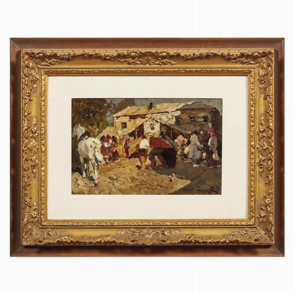 ISSUPOFF ALESSIO : Alessio Issupoff  - Asta ARCADE | Dipinti del XIX e XX secolo - Associazione Nazionale - Case d'Asta italiane