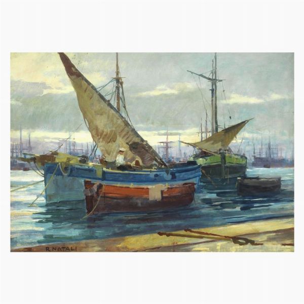 NATALI RENATO : Renato Natali  - Asta ARCADE | Dipinti del XIX e XX secolo - Associazione Nazionale - Case d'Asta italiane