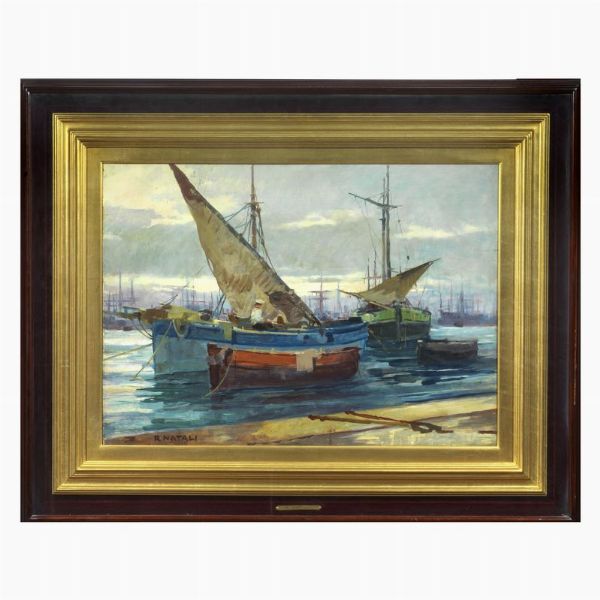 NATALI RENATO : Renato Natali  - Asta ARCADE | Dipinti del XIX e XX secolo - Associazione Nazionale - Case d'Asta italiane