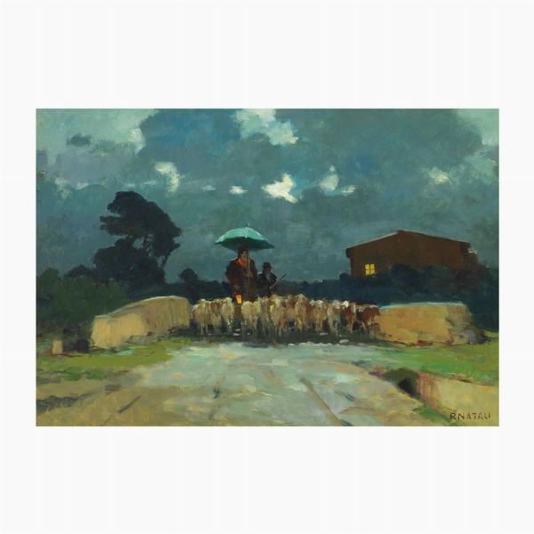 Renato Natali  - Asta ARCADE | Dipinti del XIX e XX secolo - Associazione Nazionale - Case d'Asta italiane