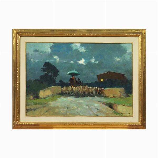 Renato Natali  - Asta ARCADE | Dipinti del XIX e XX secolo - Associazione Nazionale - Case d'Asta italiane