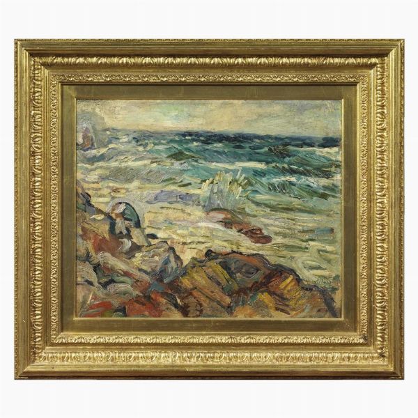 Bucci Anselmo : Anselmo Bucci  - Asta ARCADE | Dipinti del XIX e XX secolo - Associazione Nazionale - Case d'Asta italiane