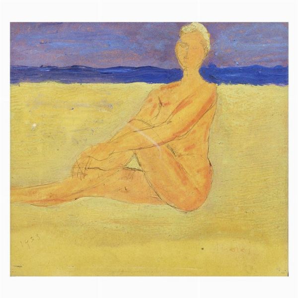 LEVY MOSES : Moses Levy  - Asta ARCADE | Dipinti del XIX e XX secolo - Associazione Nazionale - Case d'Asta italiane