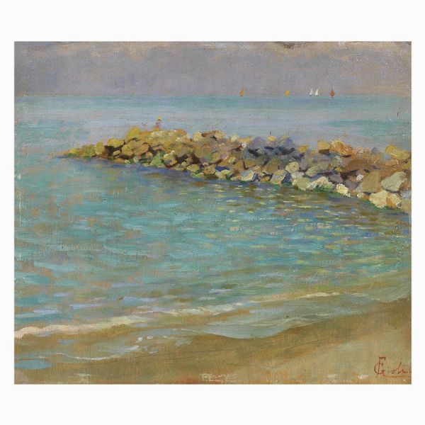 GIOLI FRANCESCO : Francesco Gioli  - Asta ARCADE | Dipinti del XIX e XX secolo - Associazione Nazionale - Case d'Asta italiane