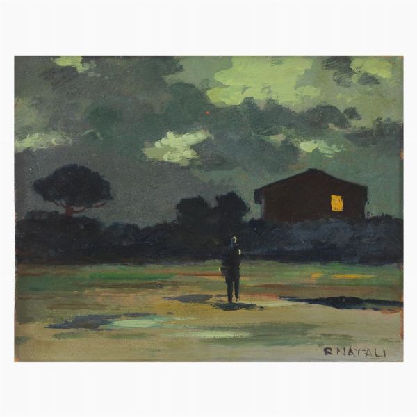 NATALI RENATO : Renato Natali  - Asta ARCADE | Dipinti del XIX e XX secolo - Associazione Nazionale - Case d'Asta italiane