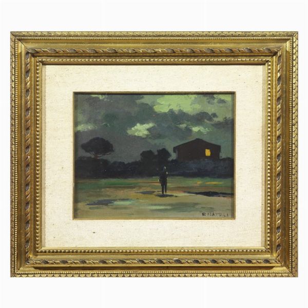 NATALI RENATO : Renato Natali  - Asta ARCADE | Dipinti del XIX e XX secolo - Associazione Nazionale - Case d'Asta italiane