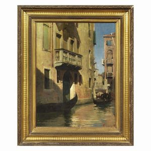 Grosso Giacomo : Giacomo Grosso  - Asta ARCADE | Dipinti del XIX e XX secolo - Associazione Nazionale - Case d'Asta italiane