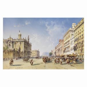 BOSSOLI CARLO : Carlo Bossoli  - Asta ARCADE | Dipinti del XIX e XX secolo - Associazione Nazionale - Case d'Asta italiane