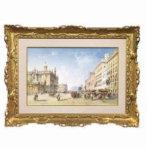 BOSSOLI CARLO : Carlo Bossoli  - Asta ARCADE | Dipinti del XIX e XX secolo - Associazione Nazionale - Case d'Asta italiane