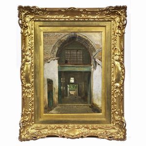 Pasini Alberto : Alberto Pasini  - Asta ARCADE | Dipinti del XIX e XX secolo - Associazione Nazionale - Case d'Asta italiane