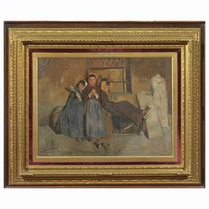 CANNICCI NICOLO' : Niccol� Cannicci  - Asta ARCADE | Dipinti del XIX e XX secolo - Associazione Nazionale - Case d'Asta italiane