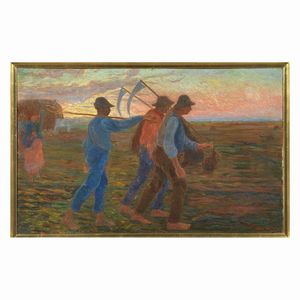 LEVY MOSES : Moses Levy  - Asta ARCADE | Dipinti del XIX e XX secolo - Associazione Nazionale - Case d'Asta italiane